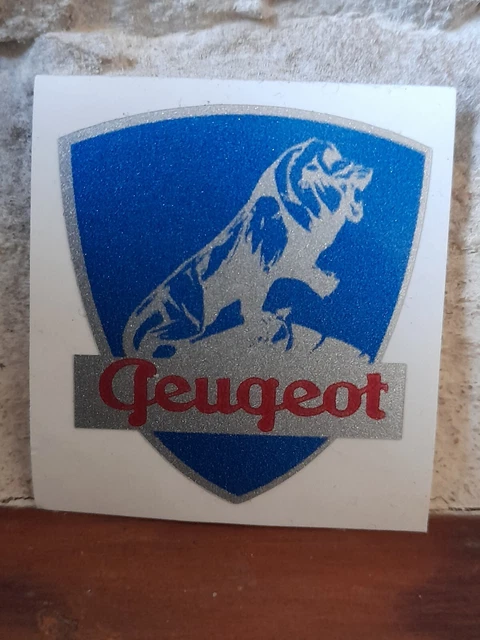 Autocollants Stickers Peugeot Pour Vélo - Modèle PEUG412